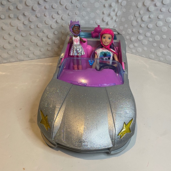 Barbie Extra 🤩⭐️Convertible with 🛼Roller Skate Crew - Picture 8 of 14